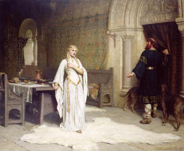 Edmund Blair Leighton Lady Godiva oil painting picture